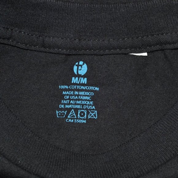 Canadian Canada Flag Emblem MEN sz M Tee Shirts Black - Picture 5 of 6